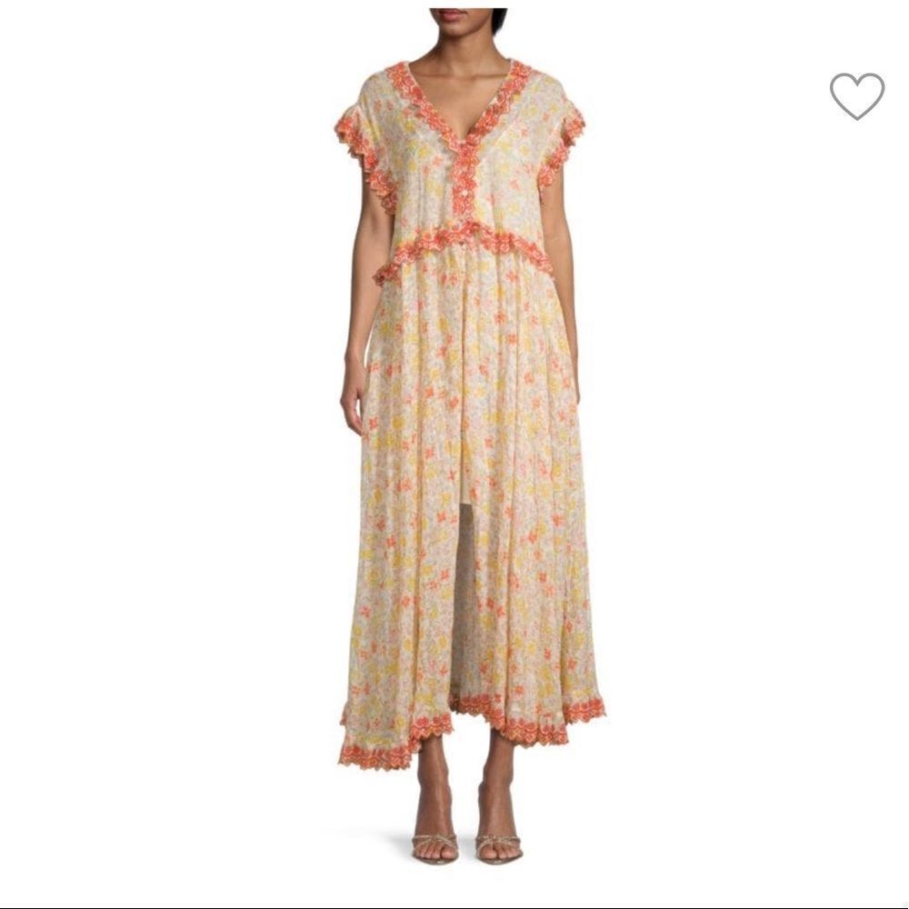 Free People Milania Floral Maxi Dress